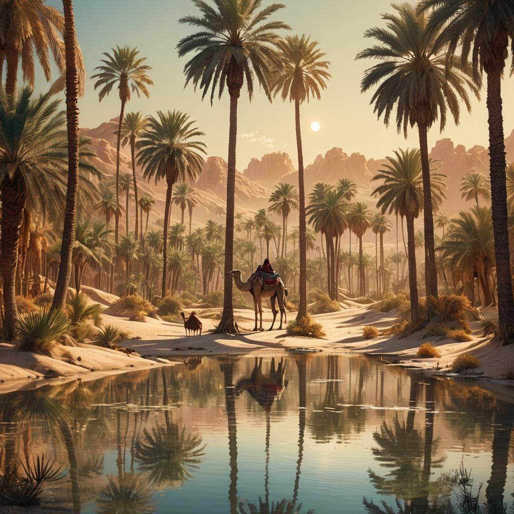 desert oasis