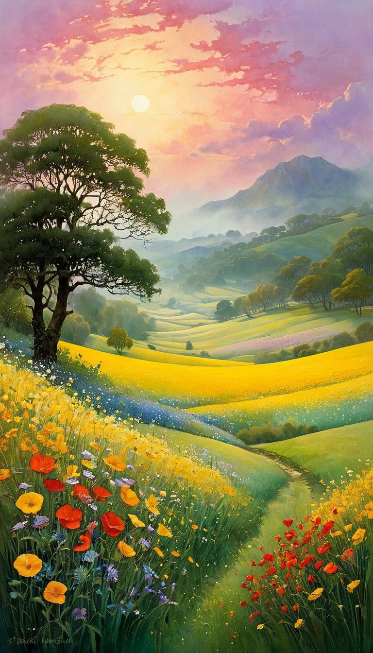 Paradise landscape