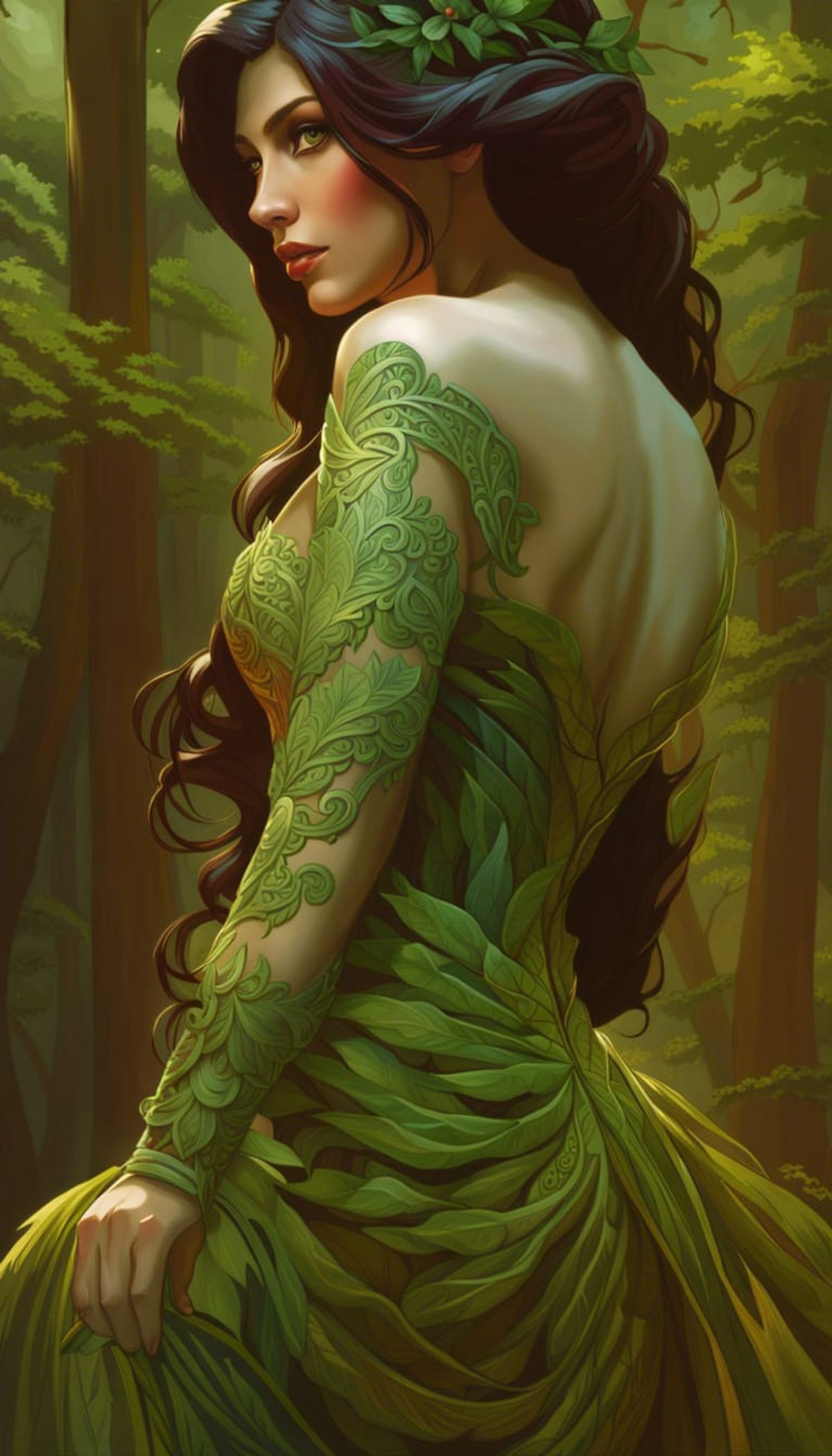 Dryad - AI Generated Artwork - NightCafe Creator