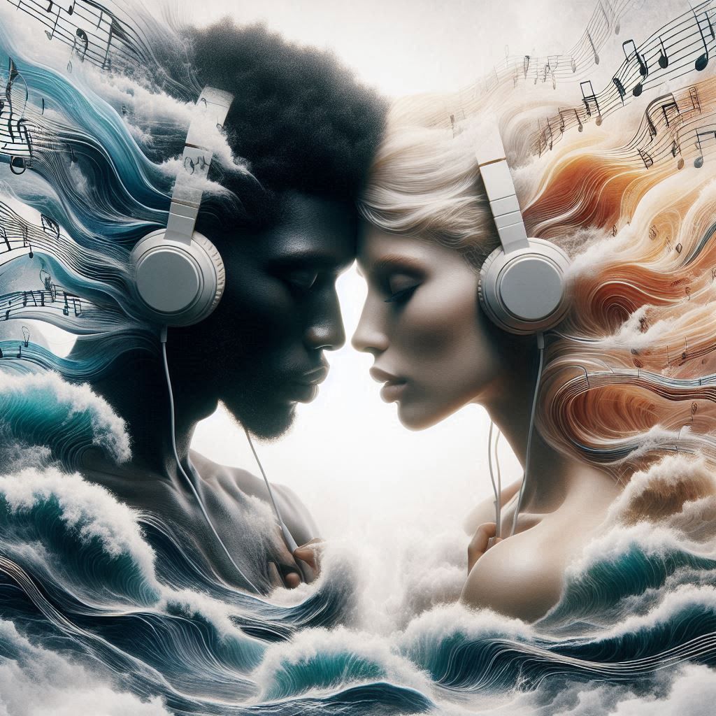 Music is just love ( woman and man ),  first chapter