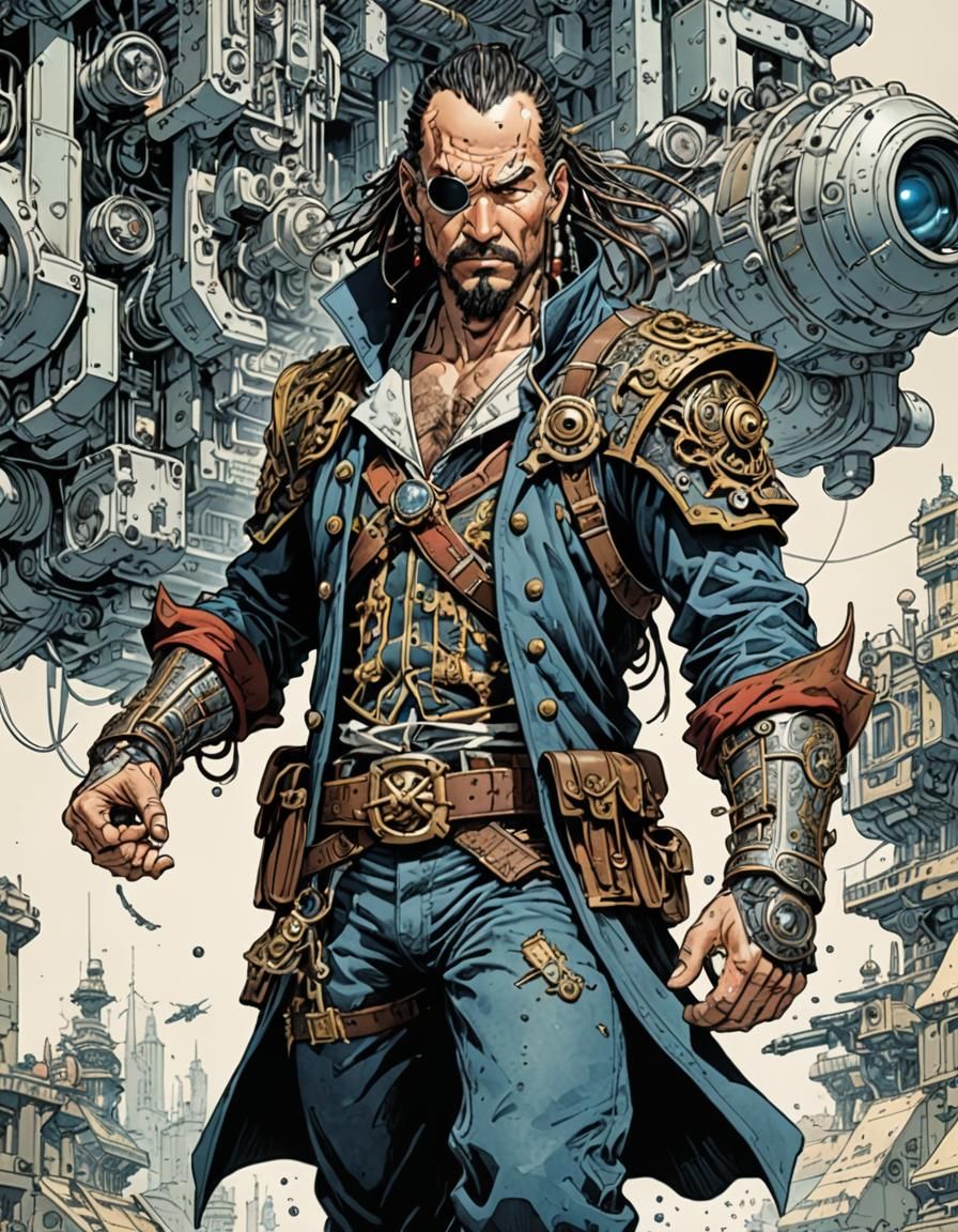 Technopirate  by @Captn Cutlass