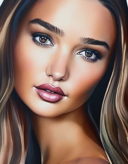 Miranda Kerr - AI Generated Artwork - NightCafe Creator