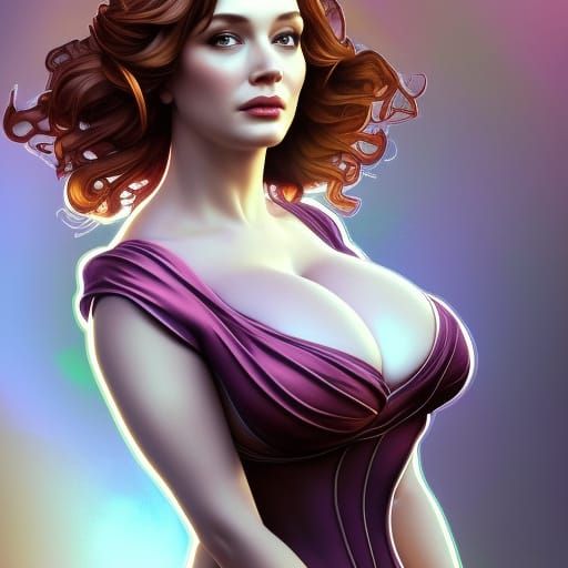 Christina Hendricks Ai Generated Artwork Nightcafe Creator