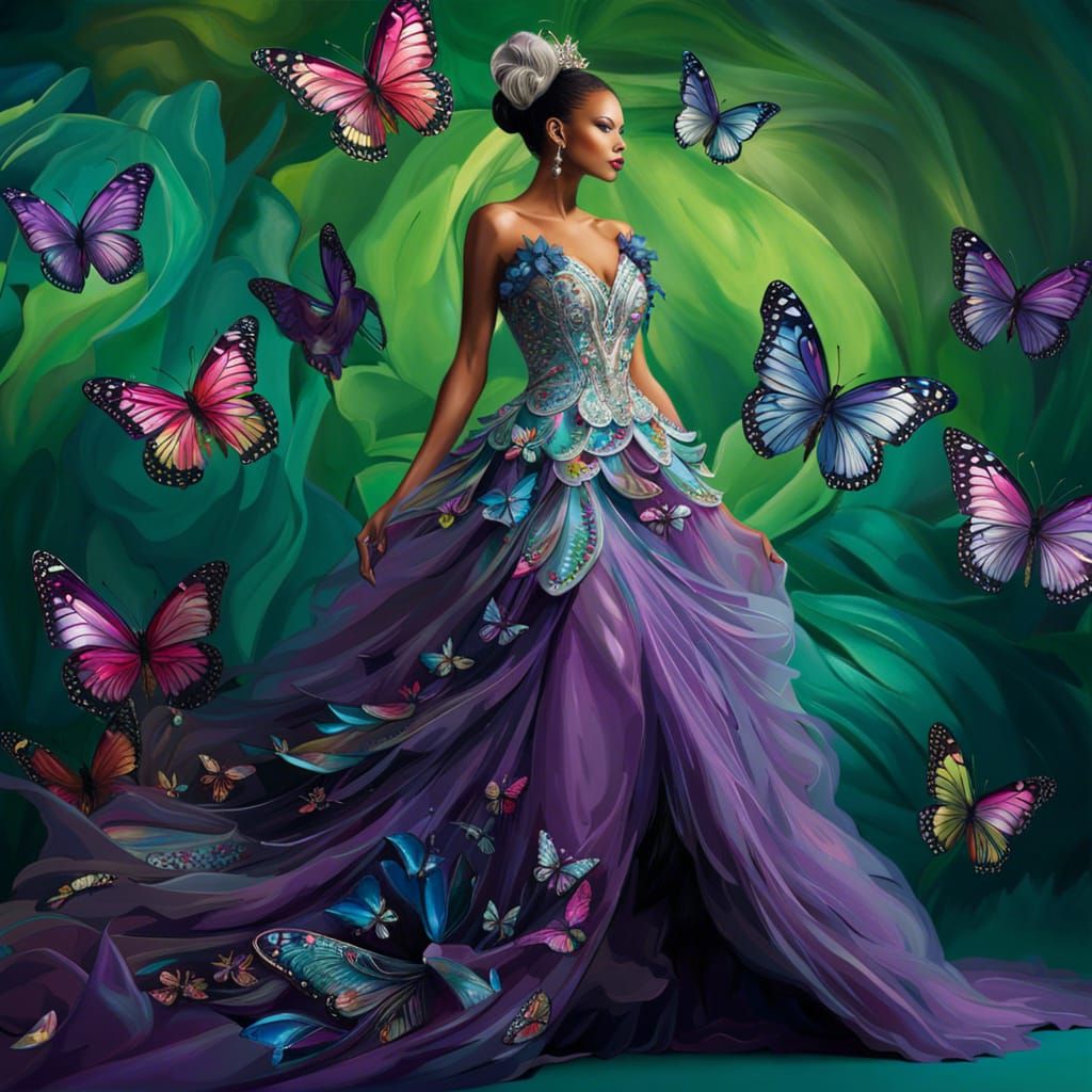 Butterfly dress