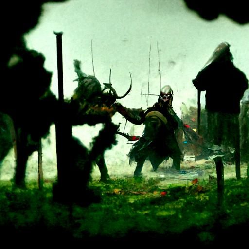 Viking battle