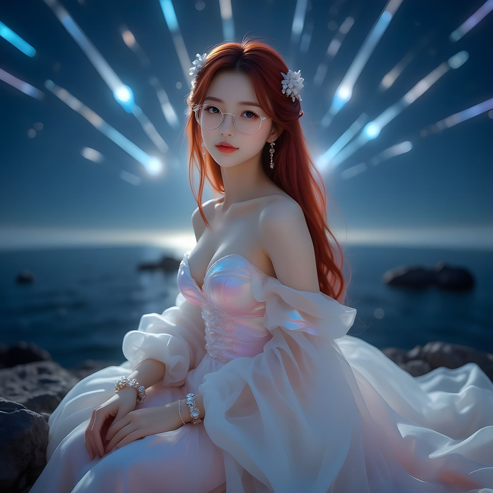 Perseid Meteor Shower (4 Images)