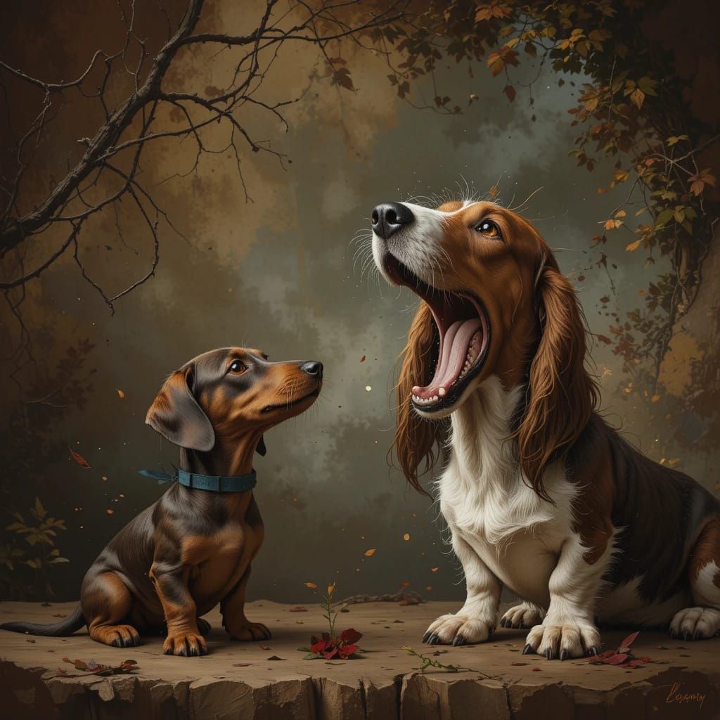 The Doggy Pavarotti 😁😜🐶