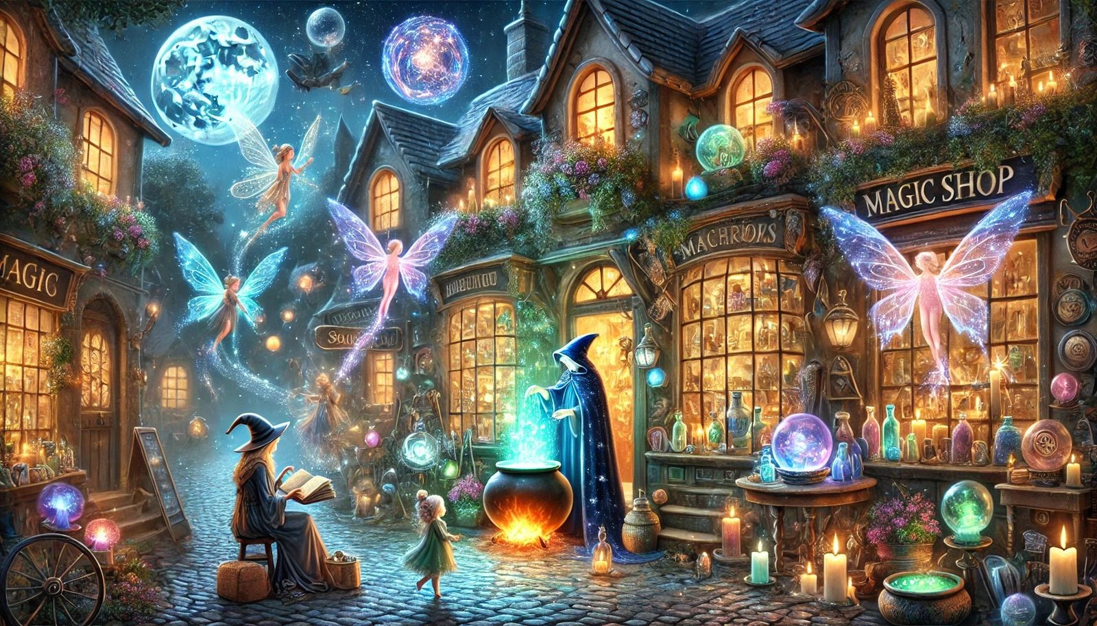 BUSY MAGICAL SHOP