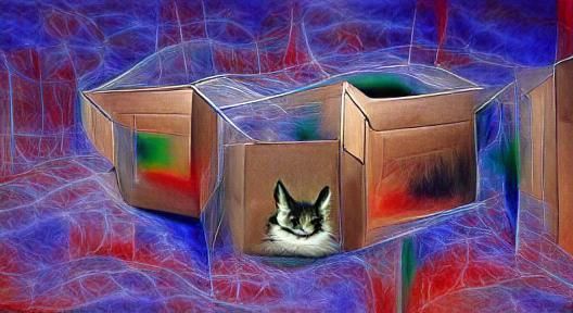 To any words,I don't conform. Fit me in a box, That Schrödin...
