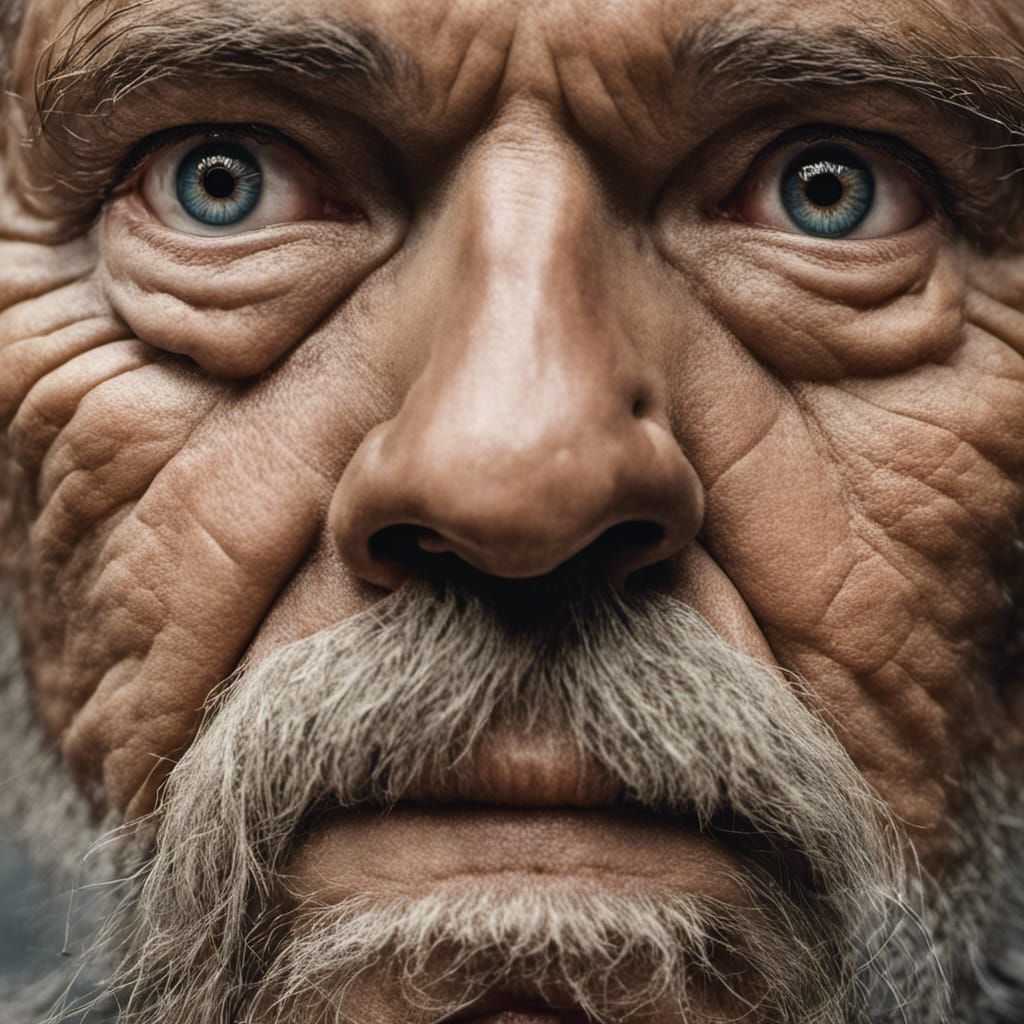 sumerian warior Close-up portrait, color portrait, Linkedin ...