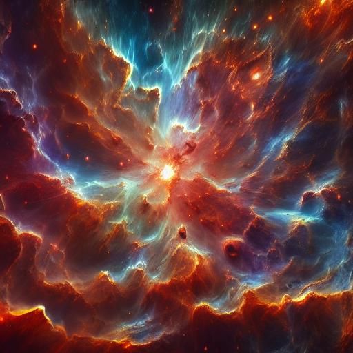 a <lora:space-starrynight SD:1.0> nebula