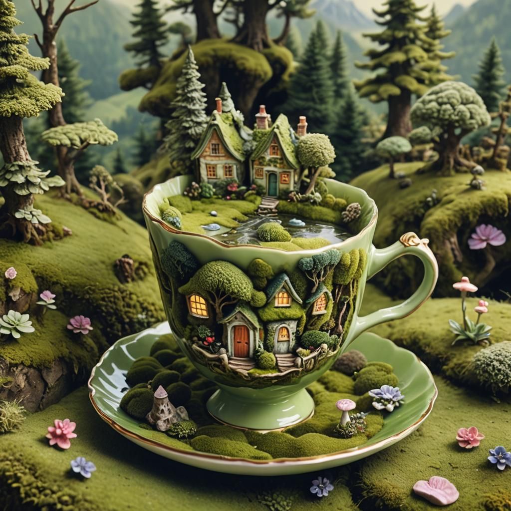 Perfect Quaint Abode in the Country  by @GrandmaM