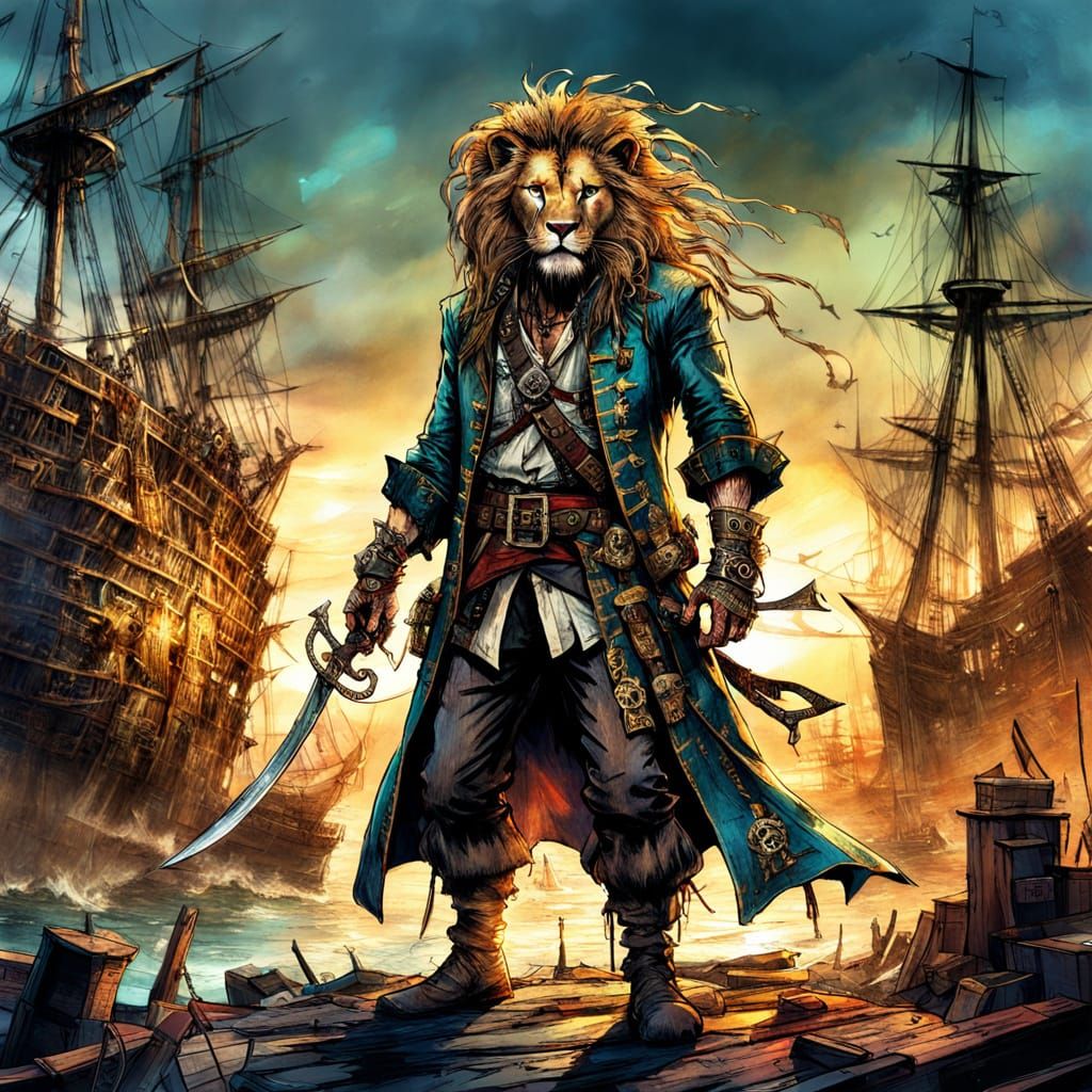 "Arrr, I'm ready for adventure!"  by @Jen