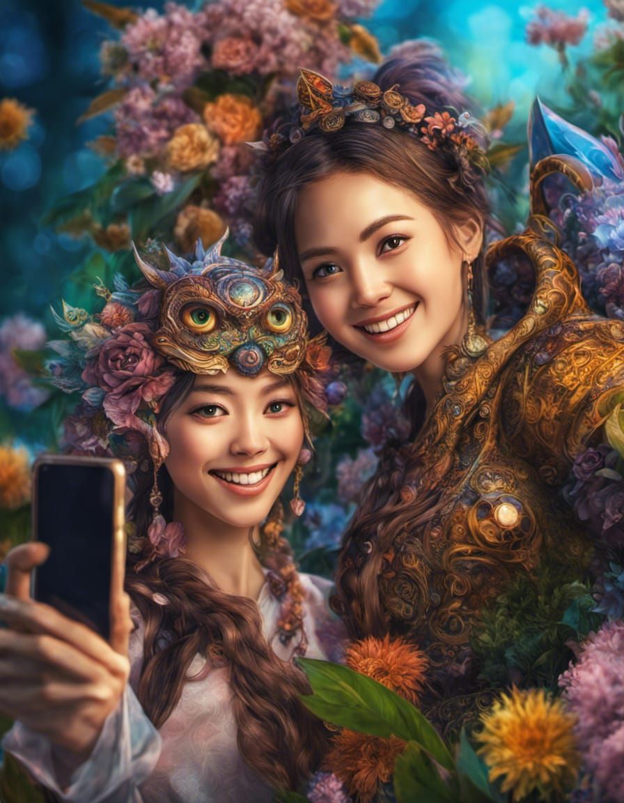 Selfies with Mythical Creatures