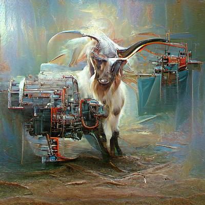 Sexy machine goat