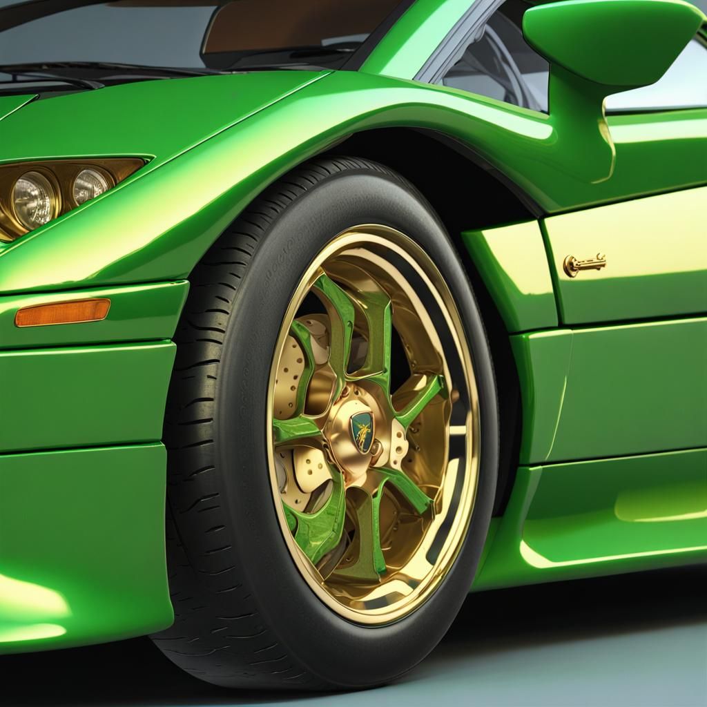 Lamborghini Diablo GT - AI Generated Artwork - NightCafe Creator