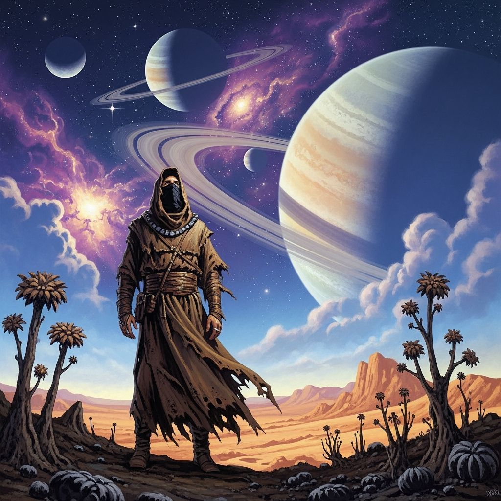 The edge of a vast, alien desert  by @Debi 