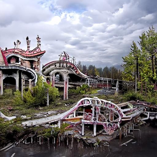 abandoned amusement parks