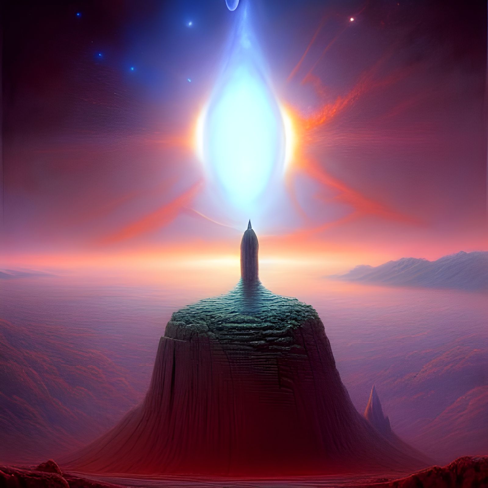 Glimpse into the Abyss AI Generated Artwork NightCafe Creator