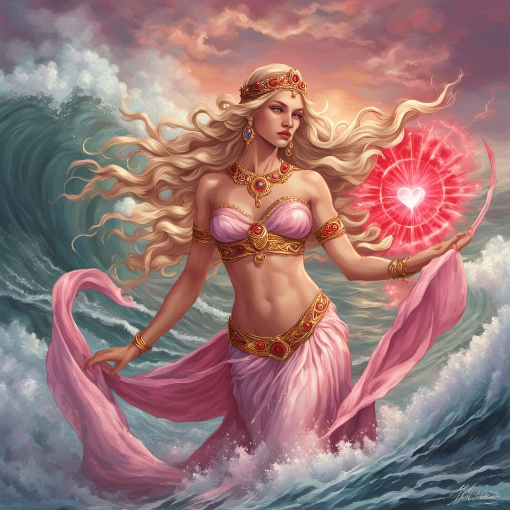 Aphrodite goddess (censored version)