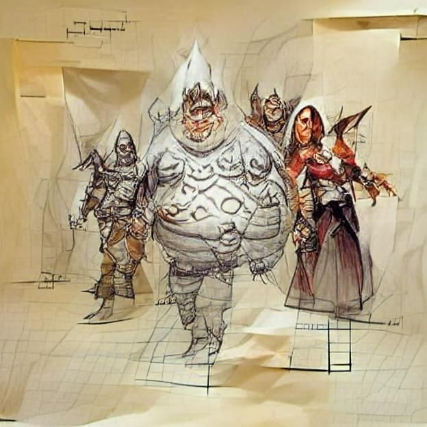 dungeons and dragons concept art
