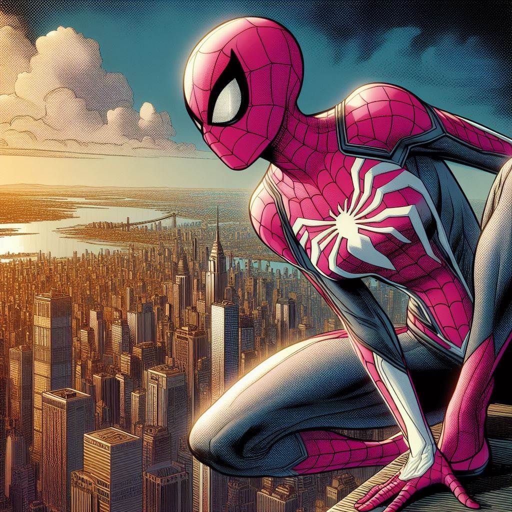 Pink Spider (Version 2)