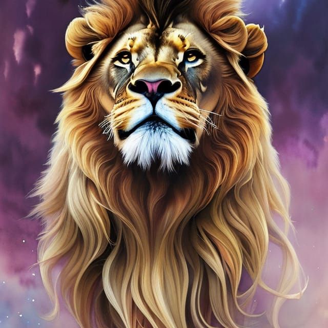 Majestic King of the Jungle - AI Generated Artwork - NightCafe Creator