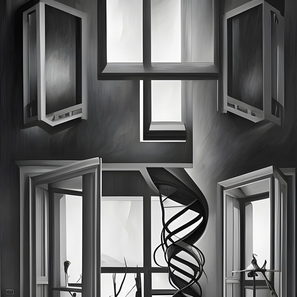 Room in Escher Style VIII