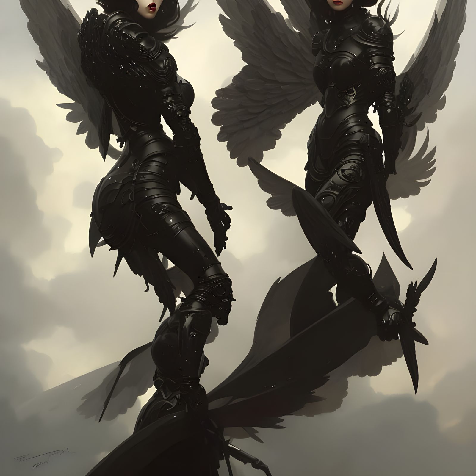 The black armor