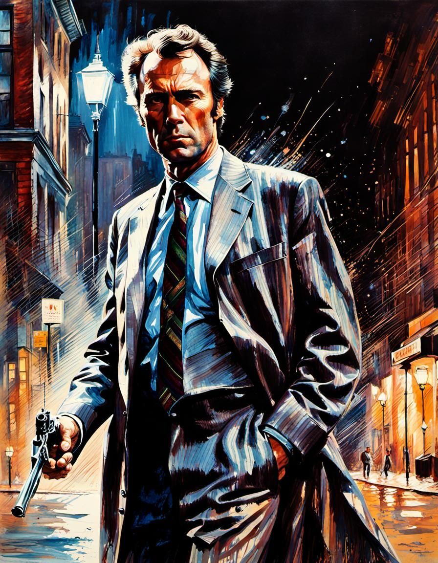 "Go ahead, make my day!" Detective Harry Callahan   by @Vampayaz76