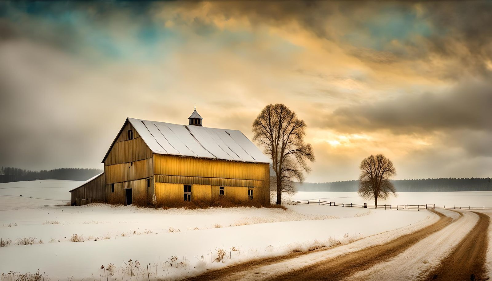 The Old Tucker Barn  by @lawrencelot