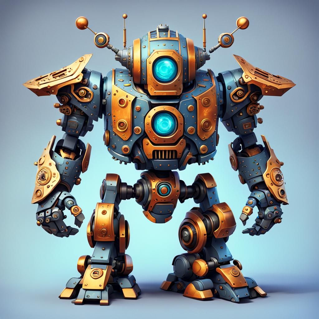 Mecha - AI Generated Artwork - NightCafe Creator