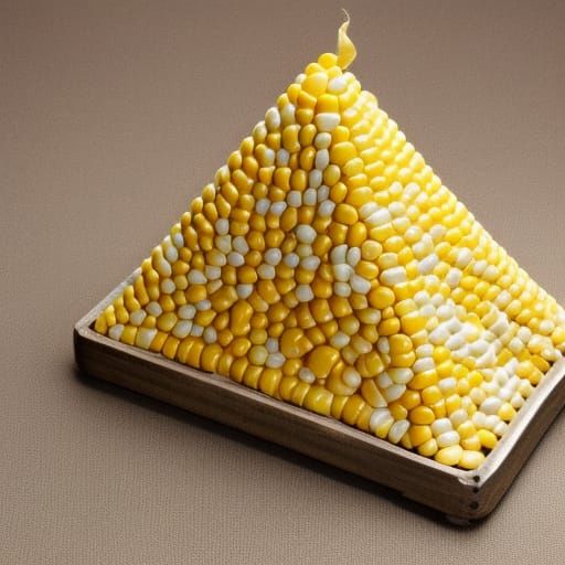 Corn pyramid