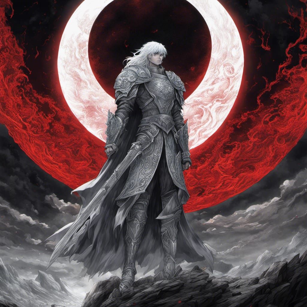 fantasy art, Berserk, Guts, Griffith, artwork | 2048x1162 Wallpaper -  wallhaven.cc