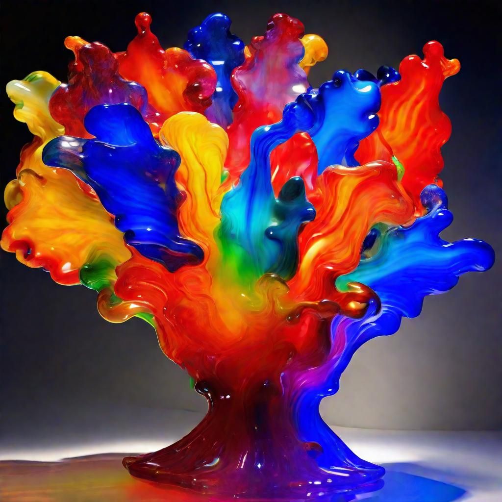 🌄🌌🌃 psychedelic colors opal (((CHIHULY))) (((RODIN))) (((...