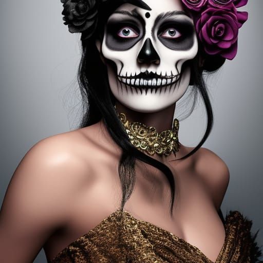 Día de los Muertos - AI Generated Artwork - NightCafe Creator