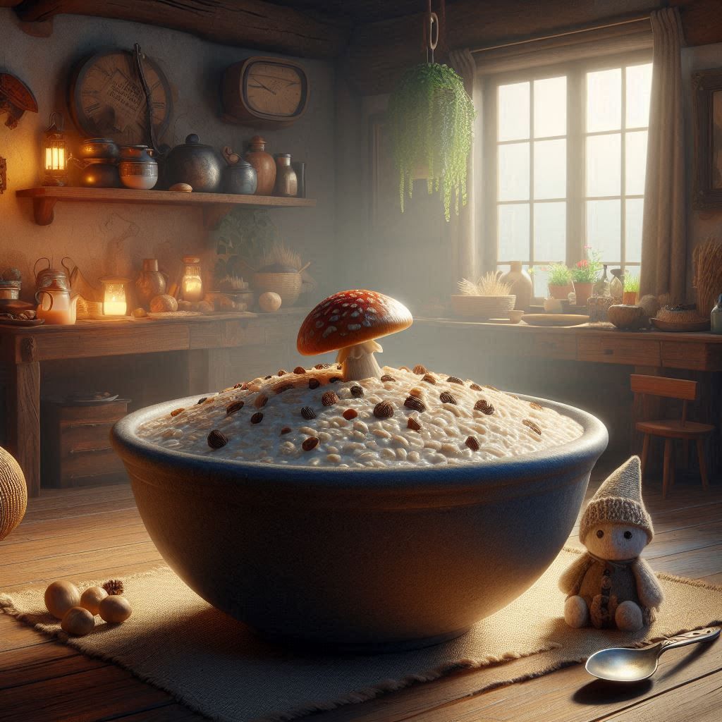 Mush (in a) Room and a mushroom.