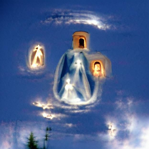 Marian apparitions pareidolia