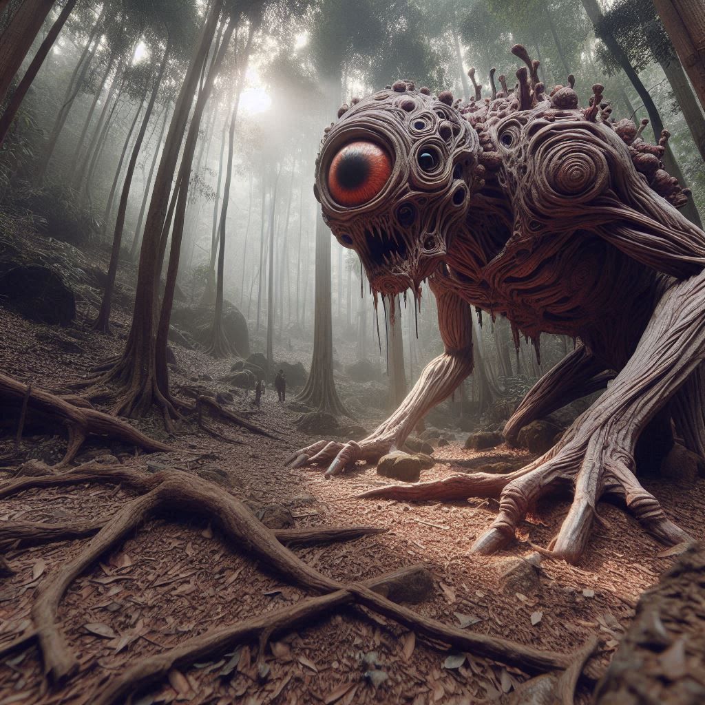Monster in the Woods