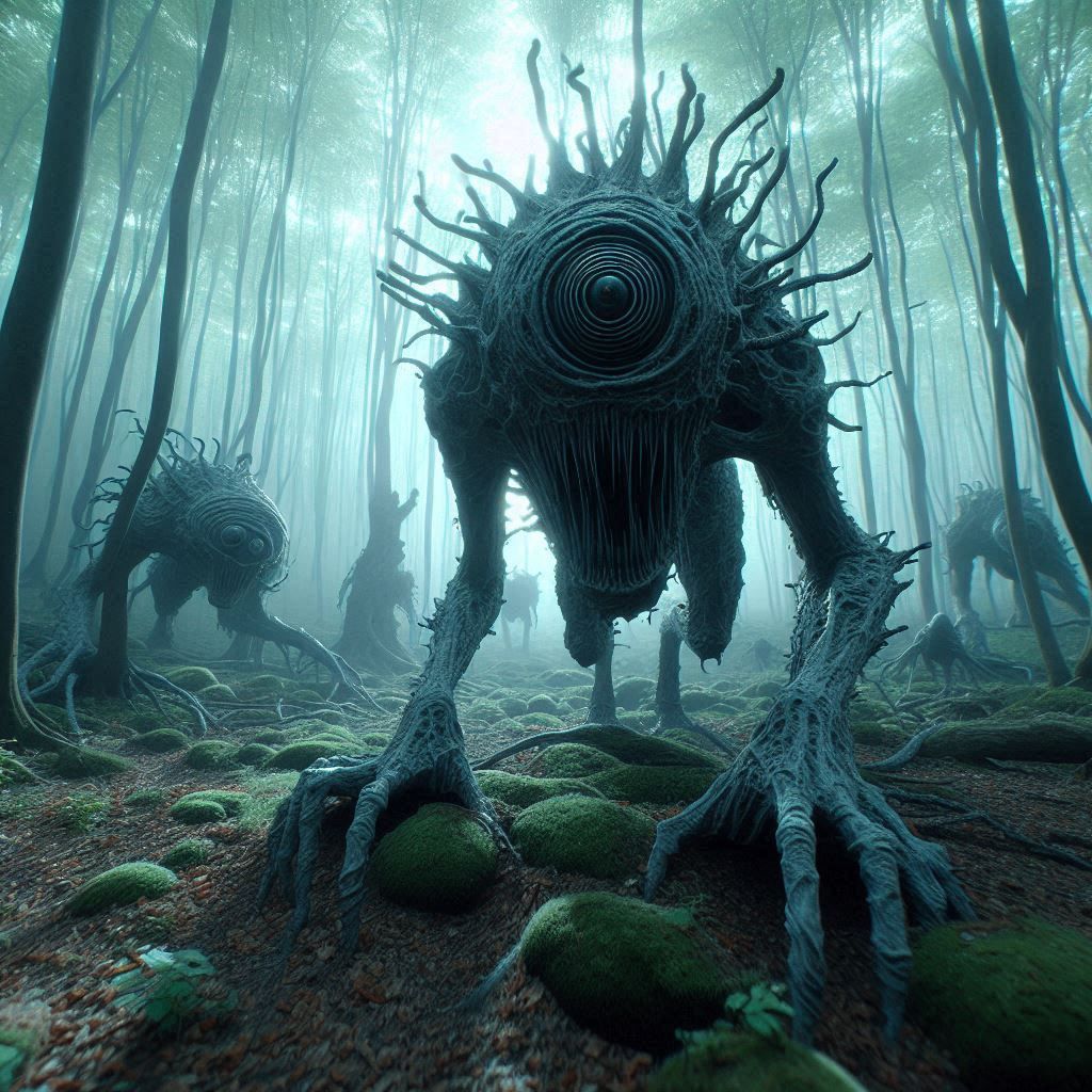 Monster in the Woods