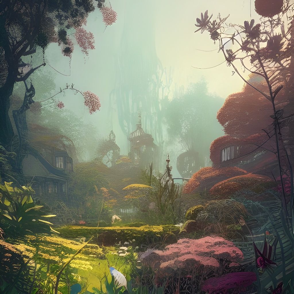 Explore this mysterious forest