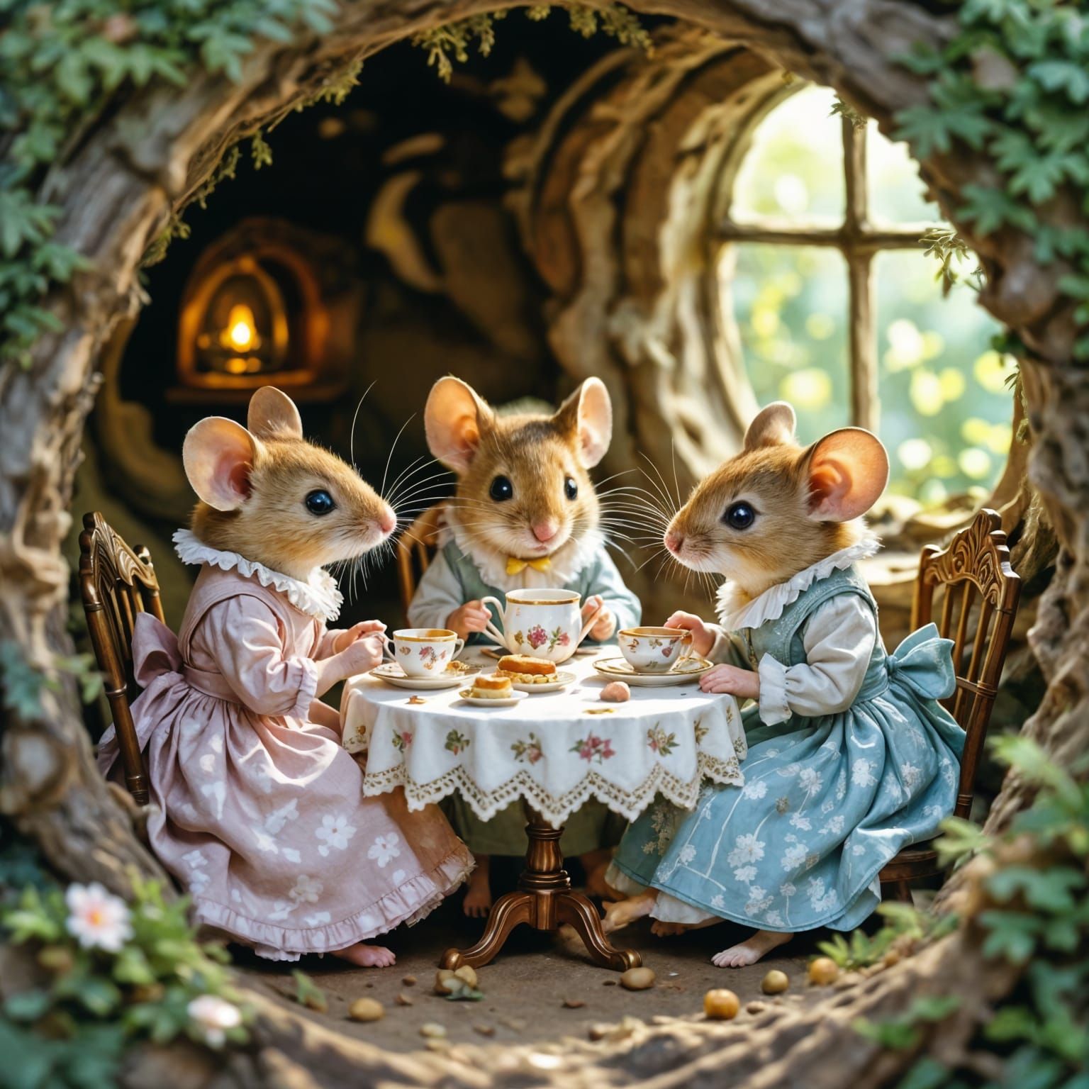 Tea Time   by @RedPixie