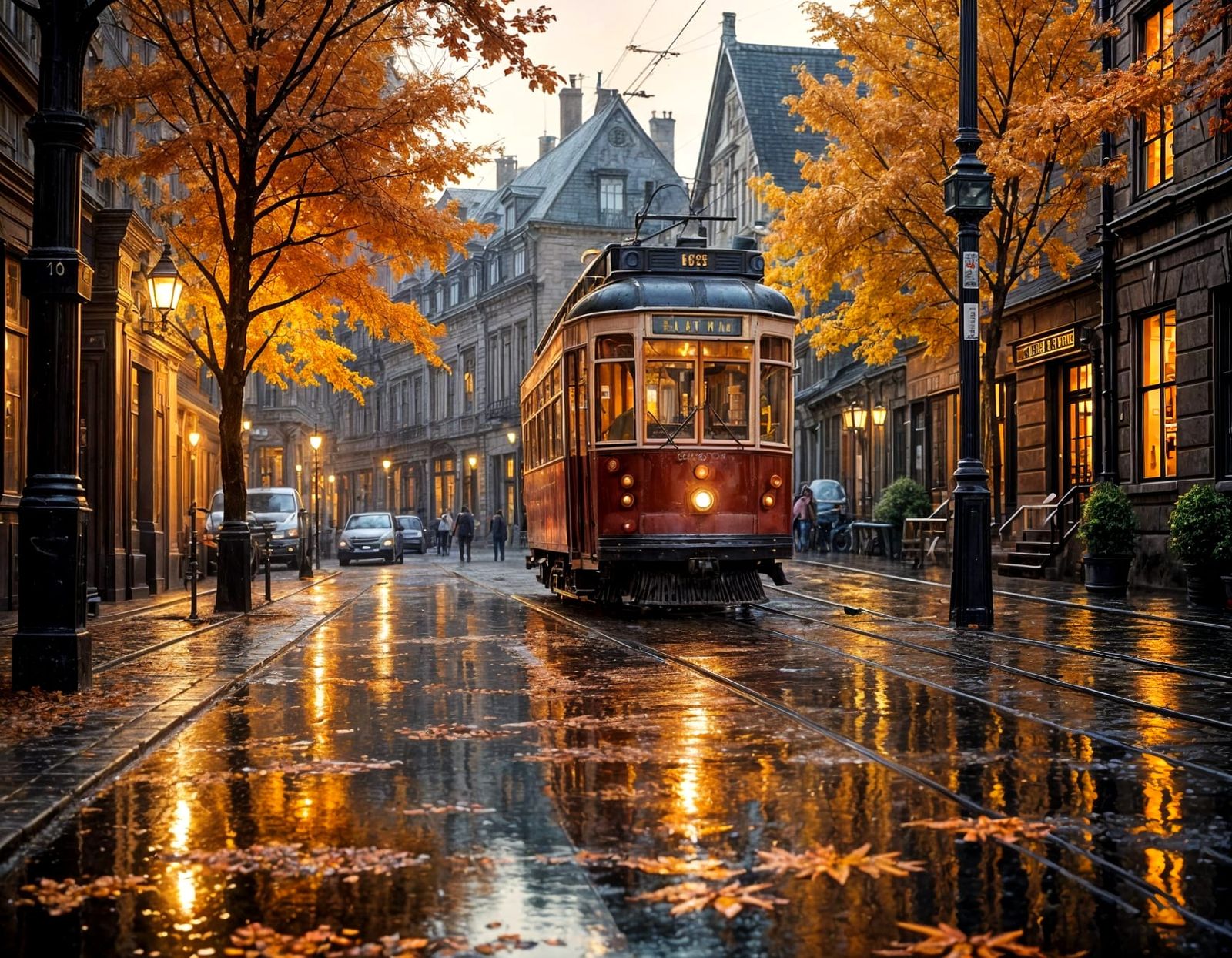 An old tram  by @N-Irene