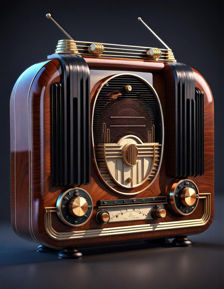 Vacuum Tube radio & Bakelite plastic! both are outdated old tech but beautiful!!!   by @Timmy Contraros