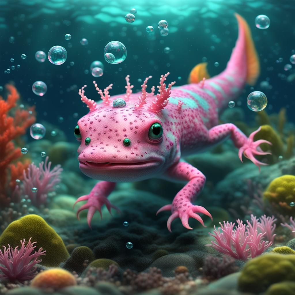 axolotl,    pedomorphic salamander,
