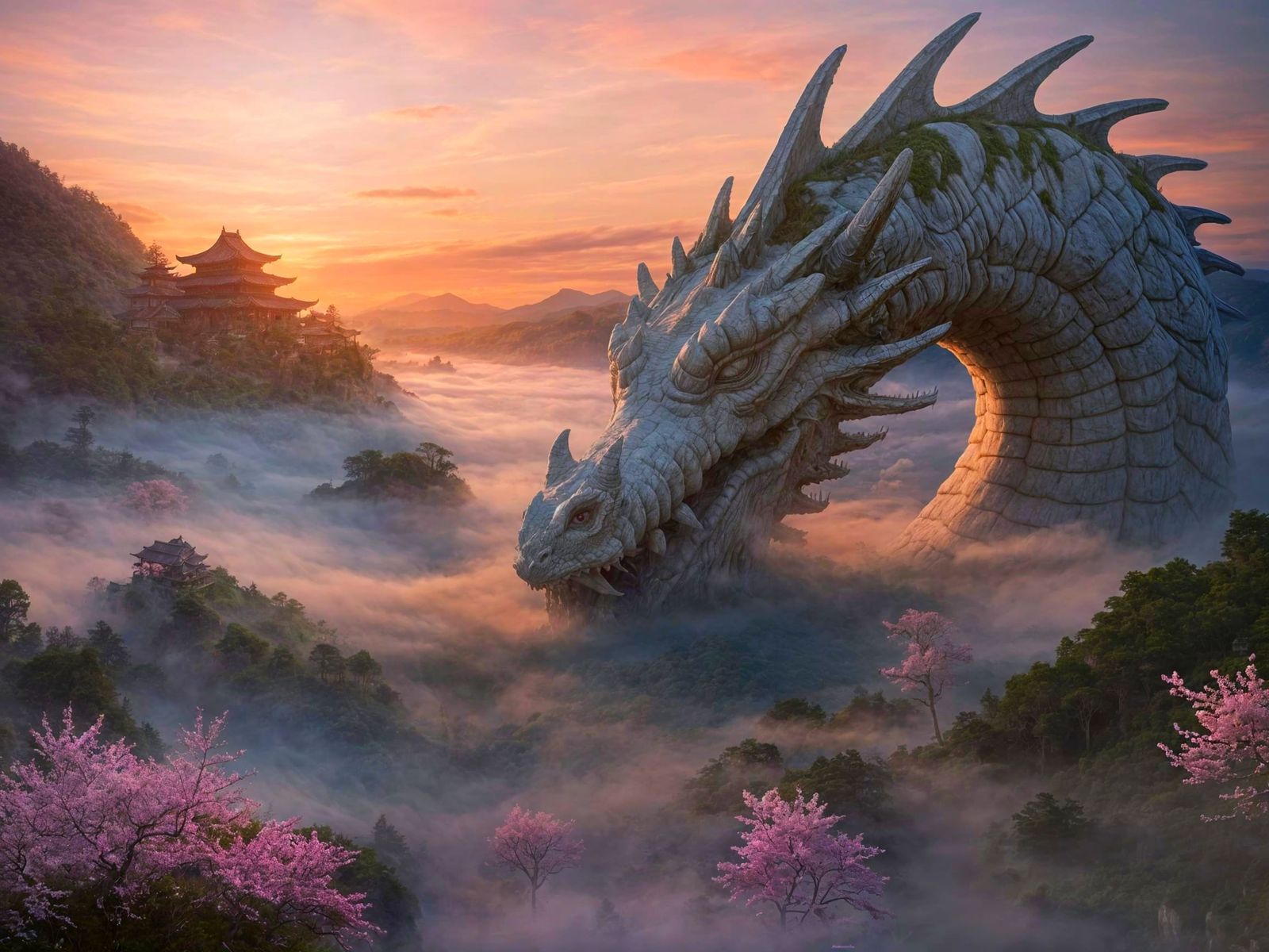 Beneath the Mist... He waits  by @Nikko P