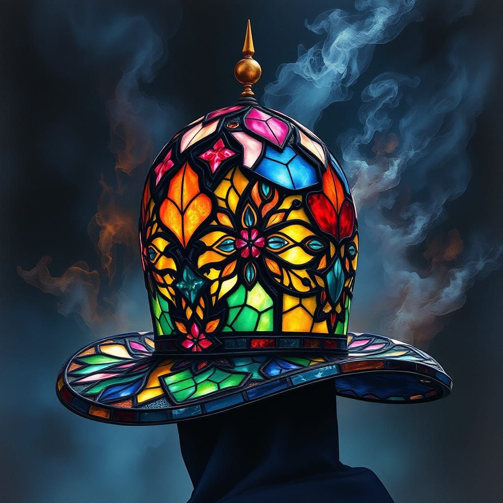 Glasshat  by @K F Fox 