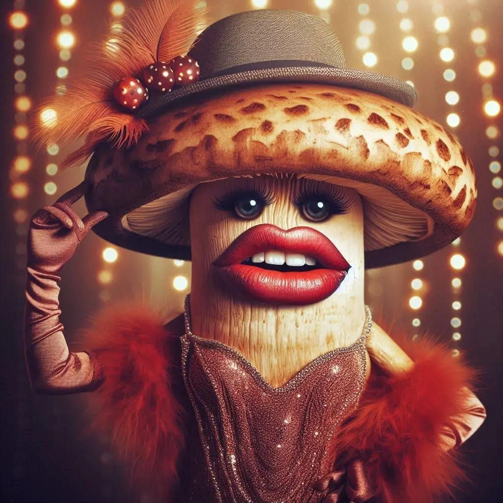 Crazy mushroom in the roaring 20’s