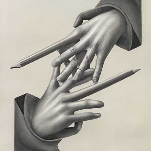 Mc store escher hands