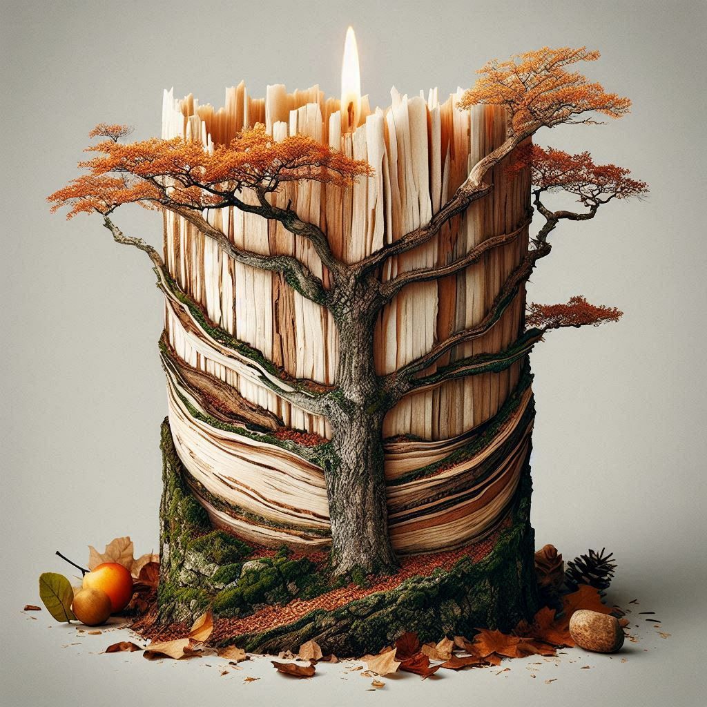 Nature candle